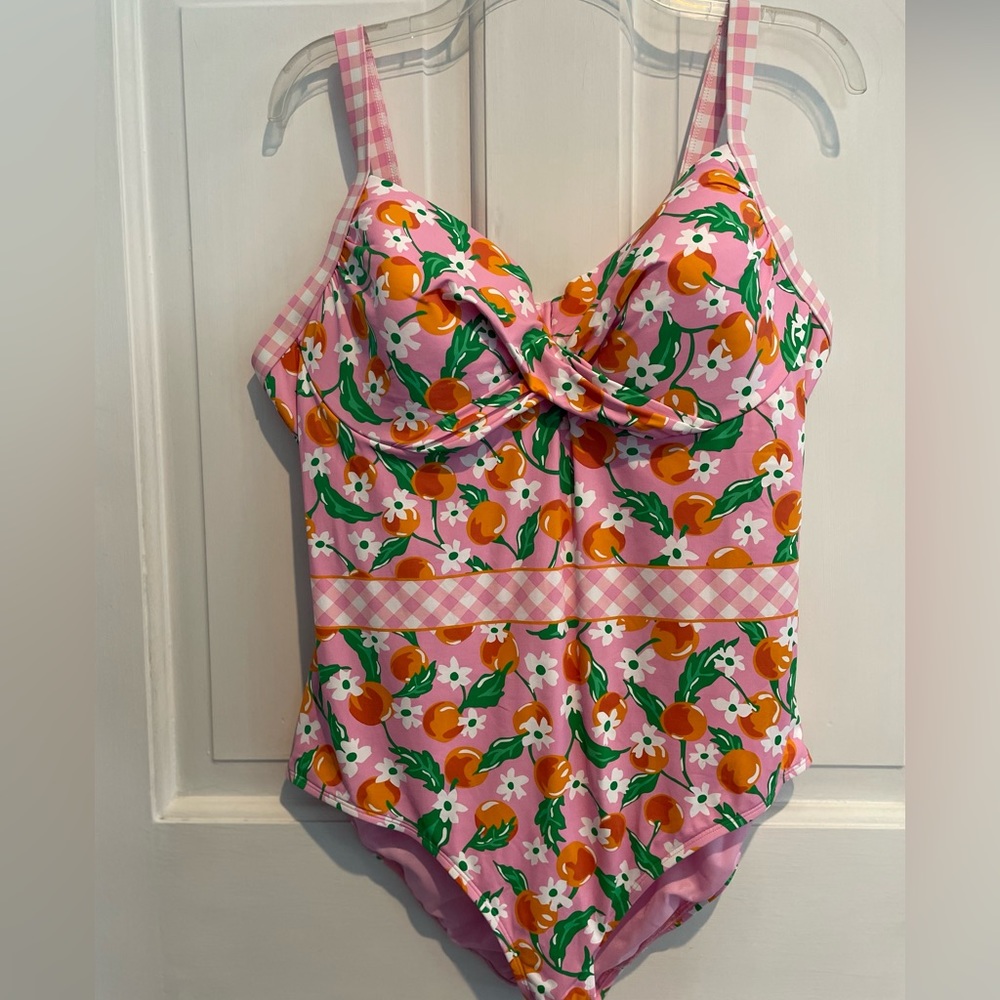 NWT Draper James for Lands End brand new one piece swim suit